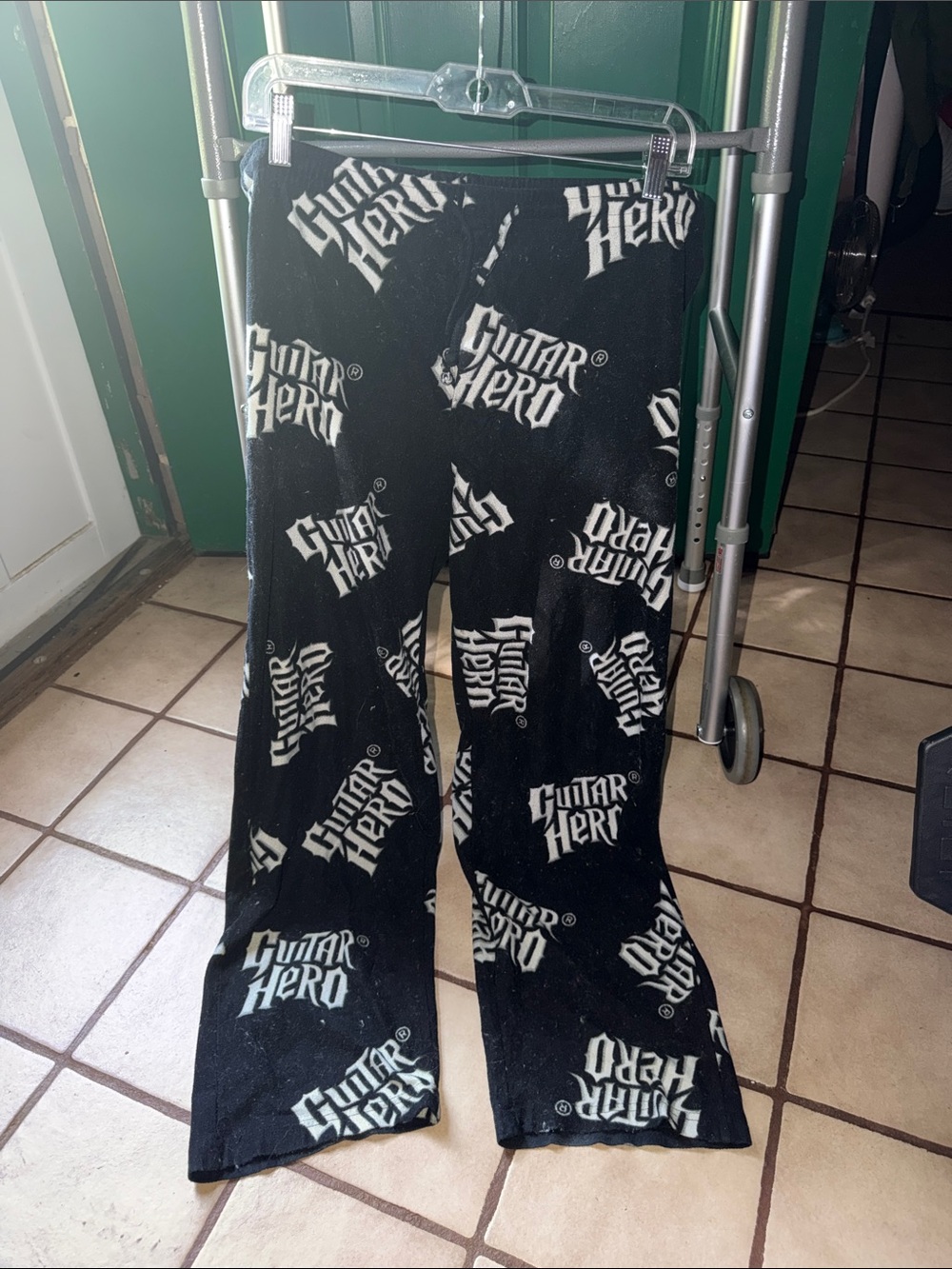 Guitar Hero Pajama Pants Men’s Drawstring PJs